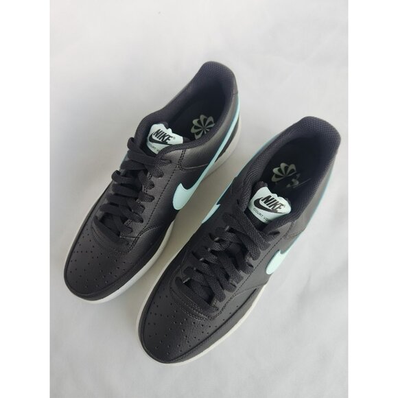 9 MEN\'S NIKE COURT VISION LOW NEXT NATURE BLACK BLUE DH2987-006 SNEAKERS main image 5